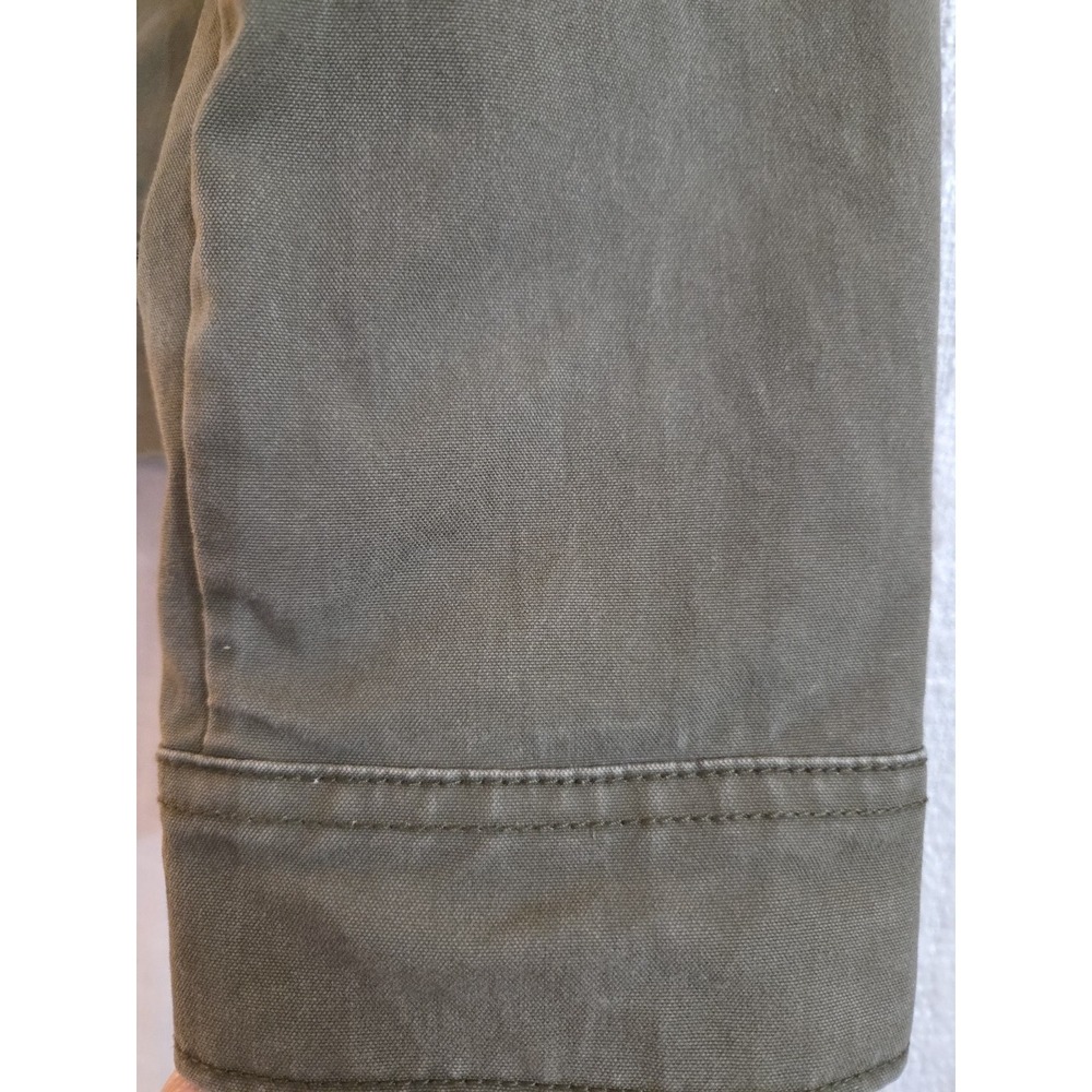 Patagonia Women's Olive Green Jacket Full Zip/Snap Front Size Small Maple Grove - Picture 6 of 10